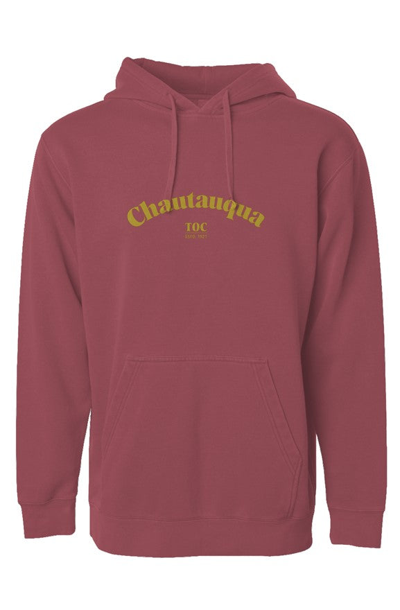 Independent Pigment Dyed Hoodie: Fig Style