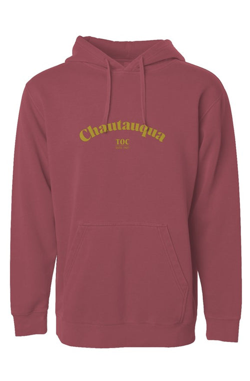 Independent Pigment Dyed Hoodie: Fig Style